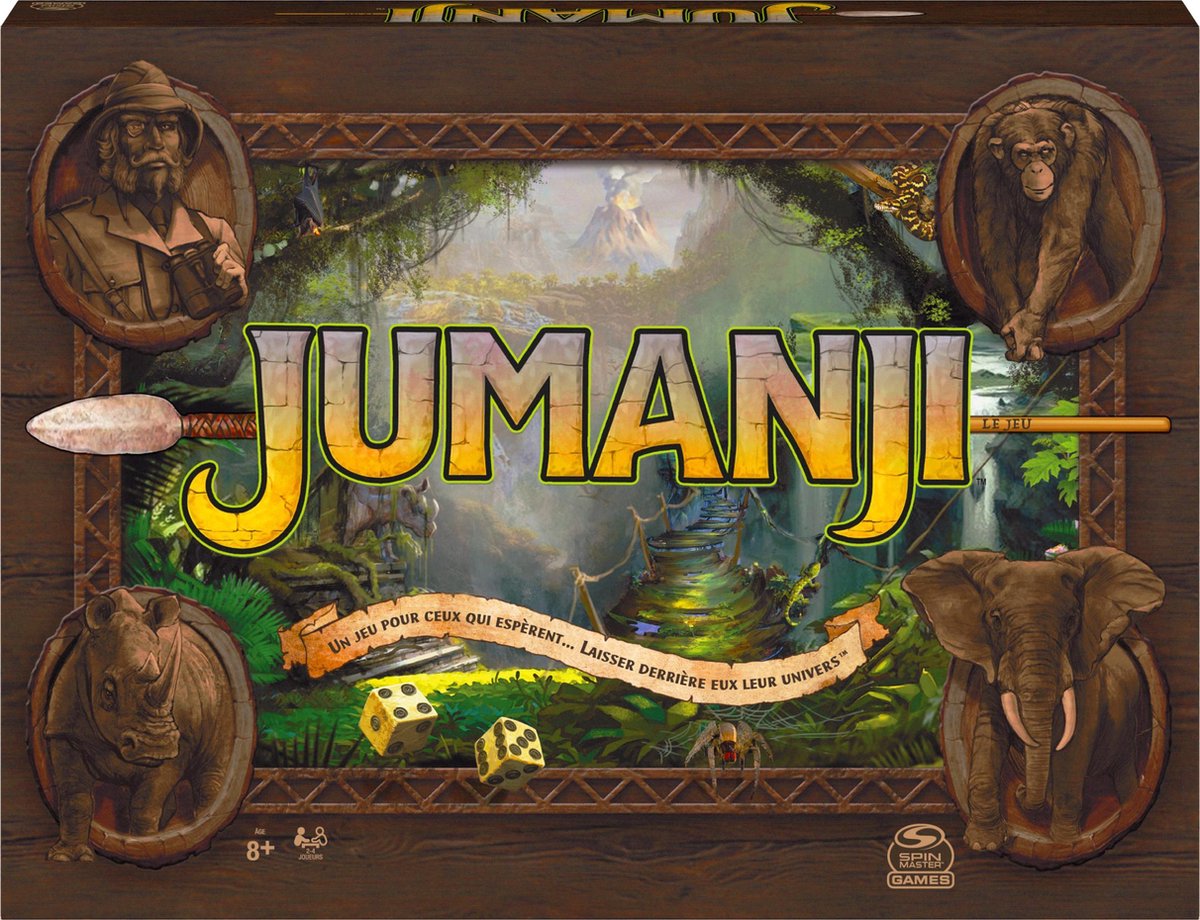 Spin master giochi spin master gioco da tavolo spin master jumanji (francese) (fr)