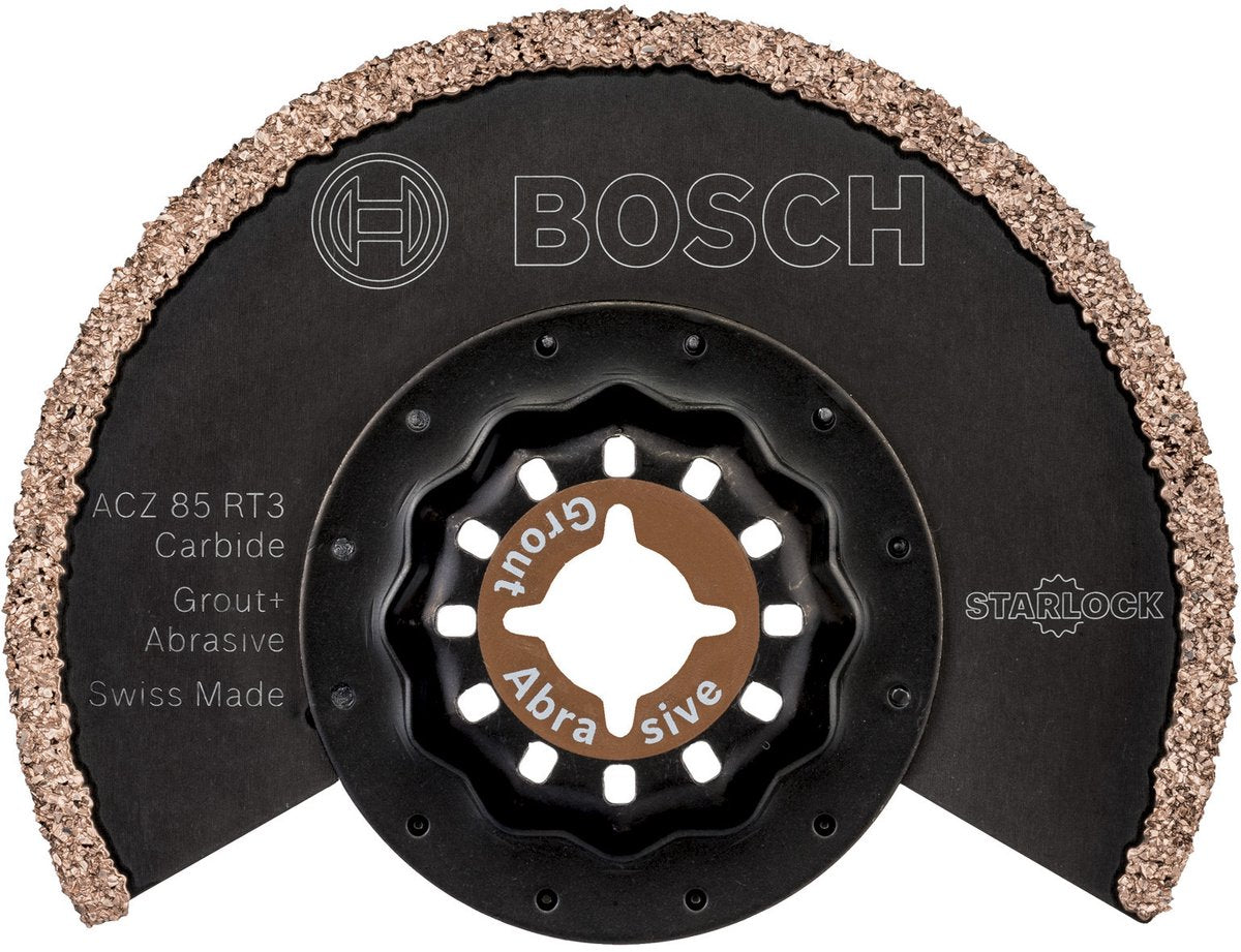 Bosch - hoja de sierra segmentada hm-riff acz 85 rt 85 mm