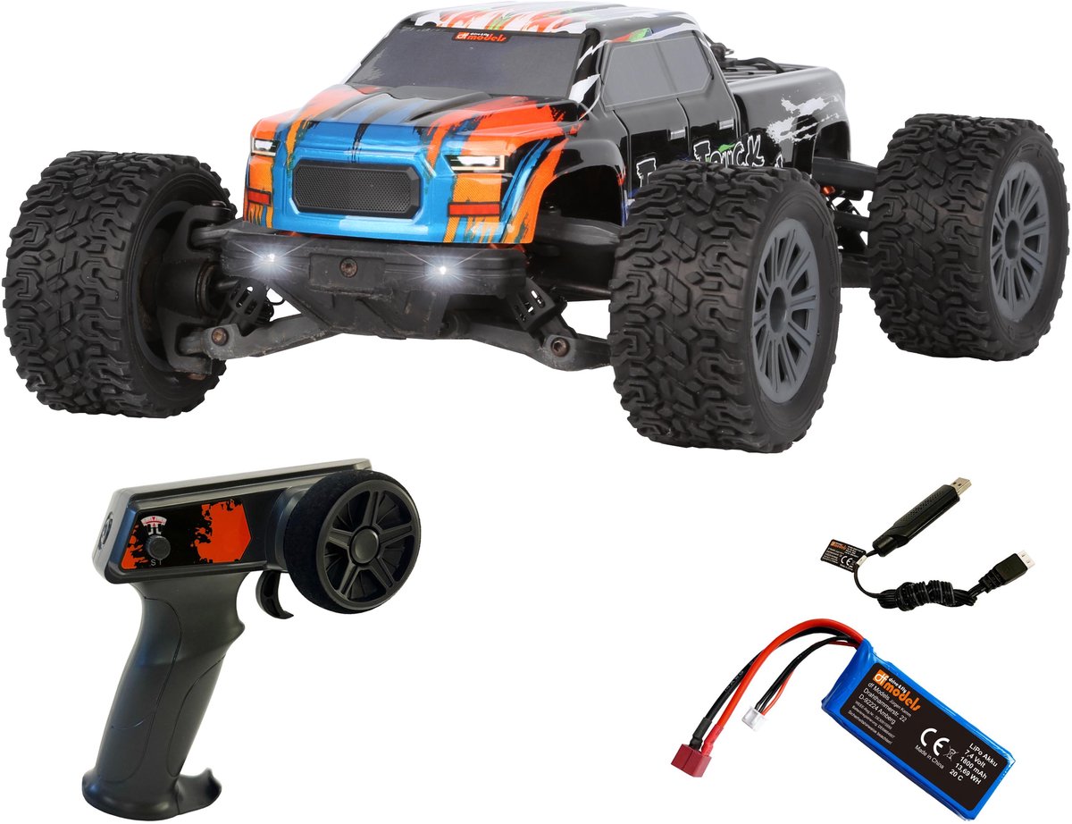 Df-models fast truck mini - 1 16 listo para funcionar
