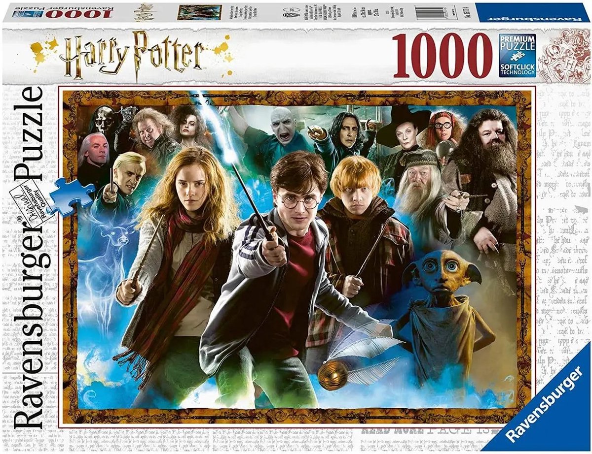 Ravensburger puzzle Harry Potter l'apprendista stregone - puzzle - 1000 pezzi
