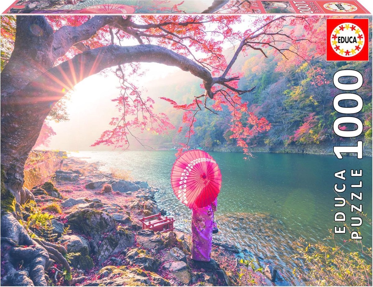 Educa puzzle alba katsura river giappone 1000 pezzi.