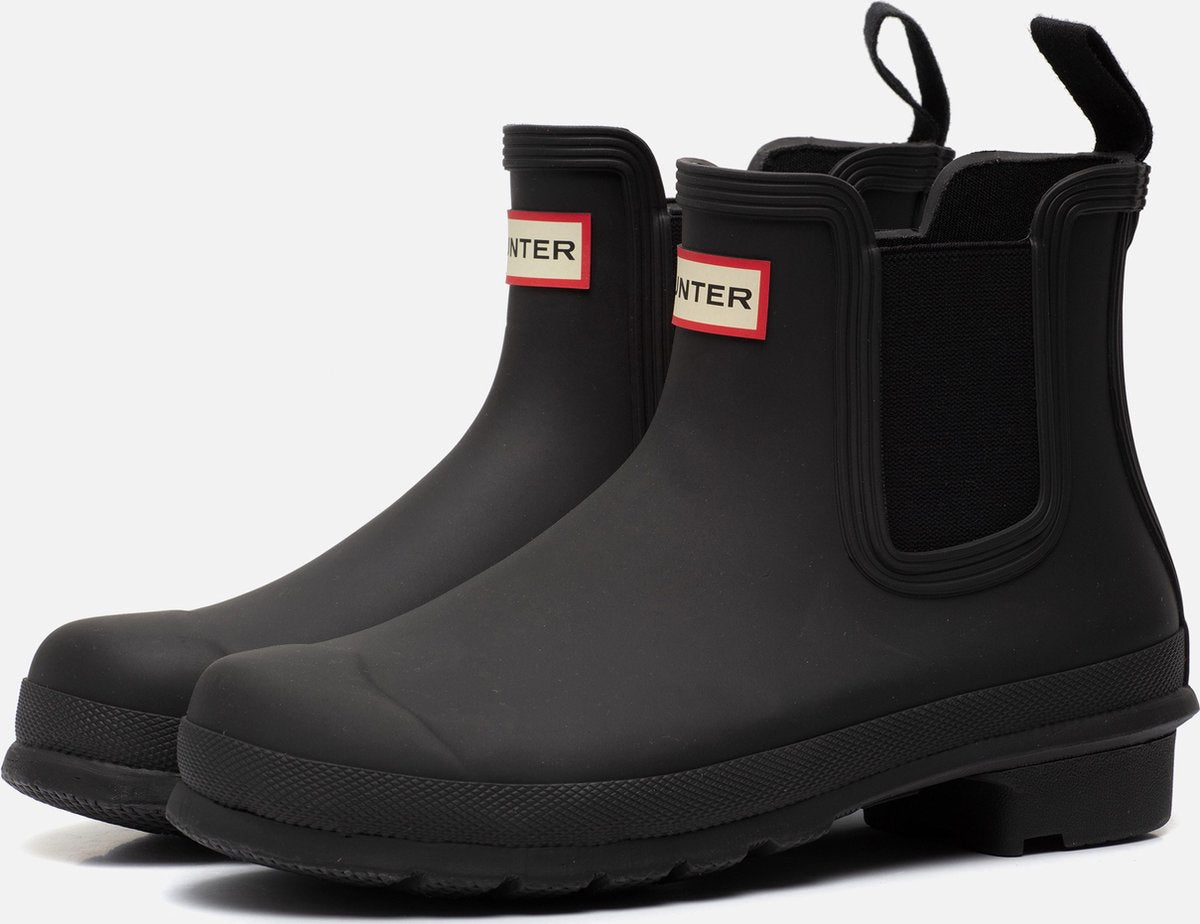 Hunter - botas de lluvia para mujer - Chelsea original - negro - talla 39eu