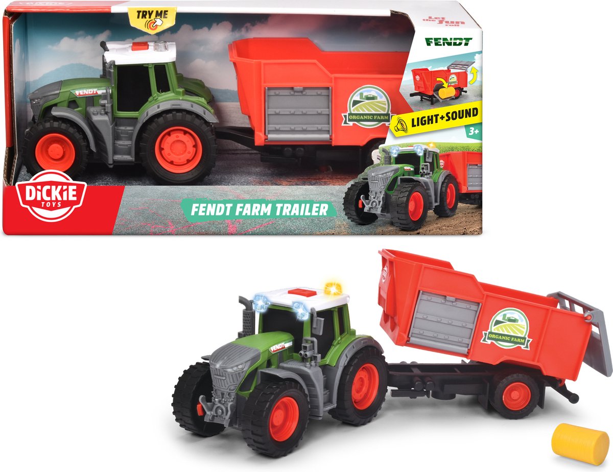 Dickie Fendt Tractor con trailer