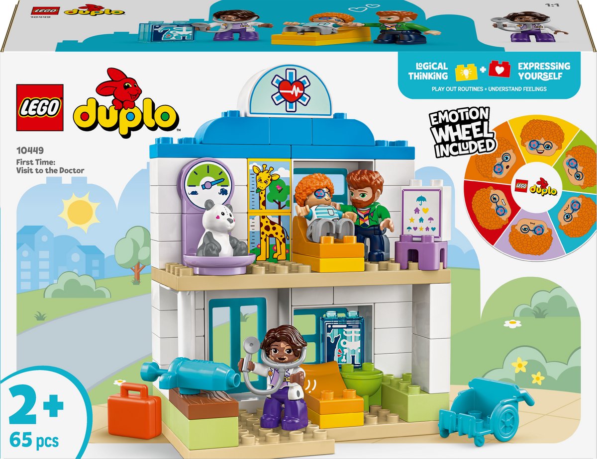 LEGO LEGO DUPLO CITTÀ 10449 per la prima volta al dottore