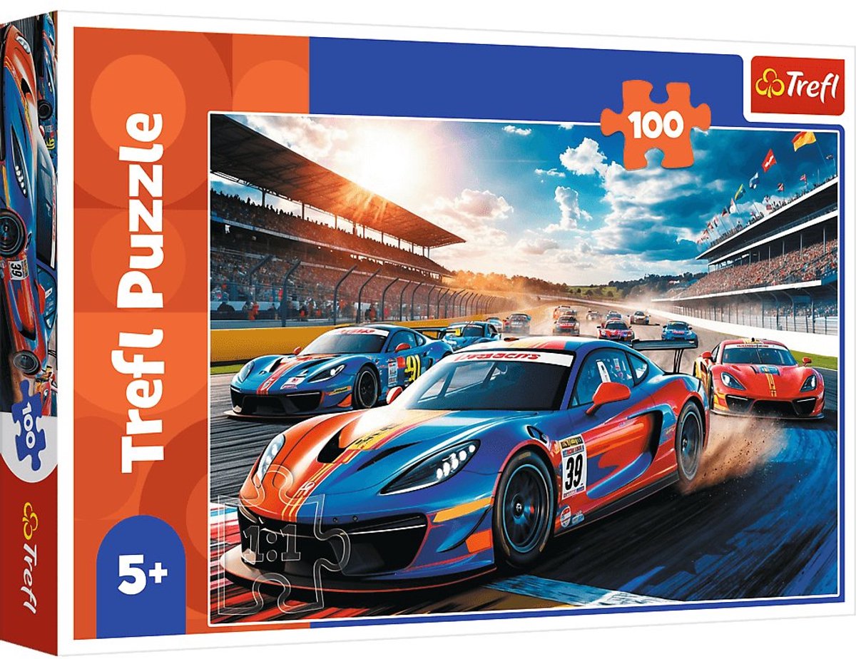 Puzzle Trefl corridore veloce - 60 pezzi FSC mix 70% puzzle per bambini.