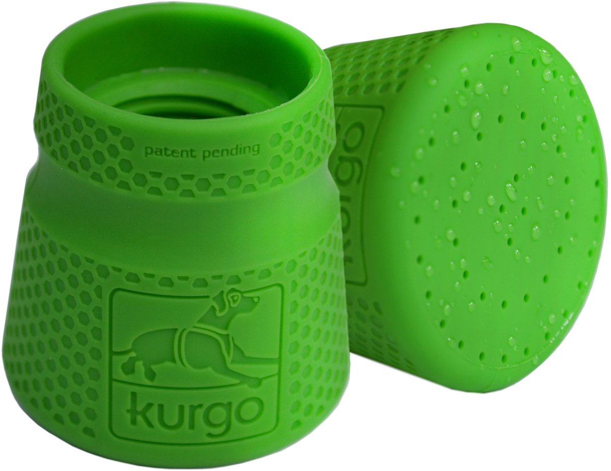 Doccia per cani Kurgo con fango - doccia per cani - verde