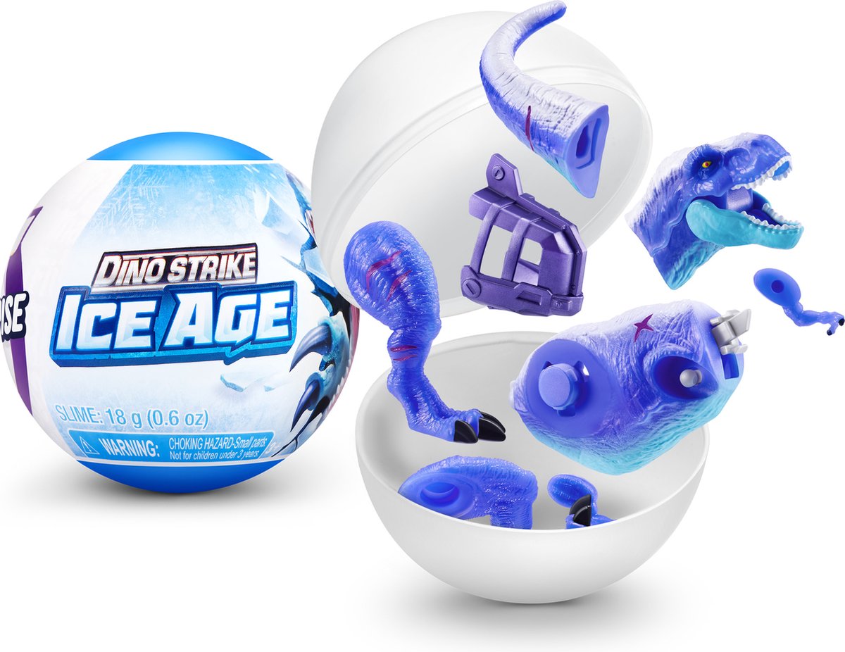 5 surprise zuru - - dino strike ice age - minifiguren