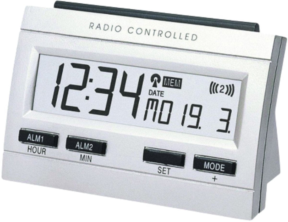 Sveglia radiocontrollata Nexttime - display data e temperatura - technoline wt 87