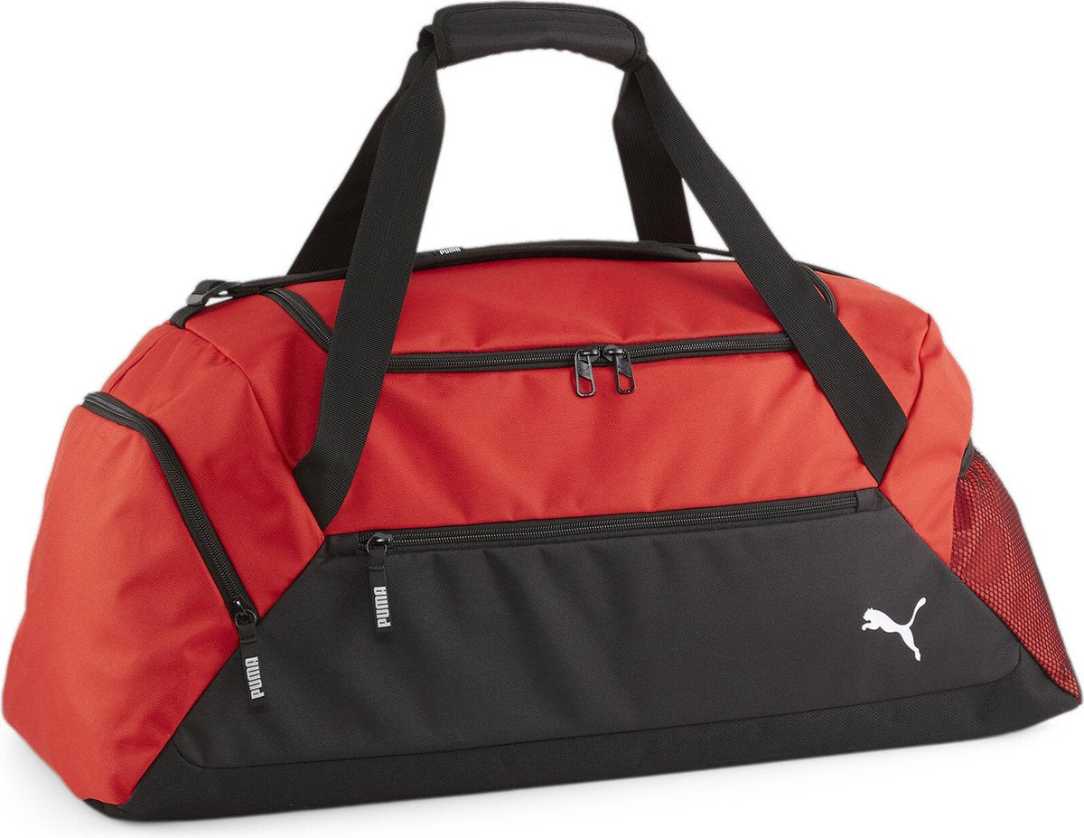 Puma teamgoal teambag m unisex sporttas - red- black