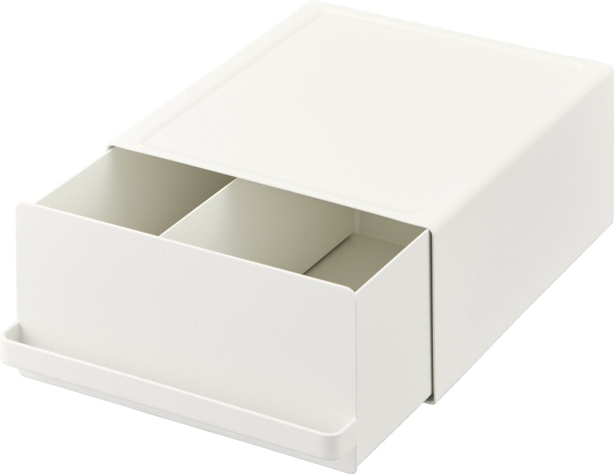 Cajón de cocina extensible Yamazaki - torre - blanco