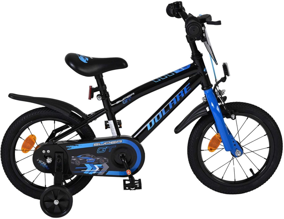 Volare Super GT Bike para niños - Niños - 14 pulgadas - Azul