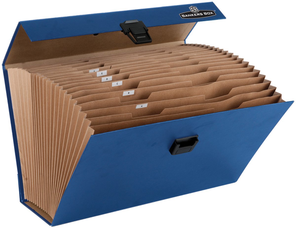 Cartella organizer Fellowes nera