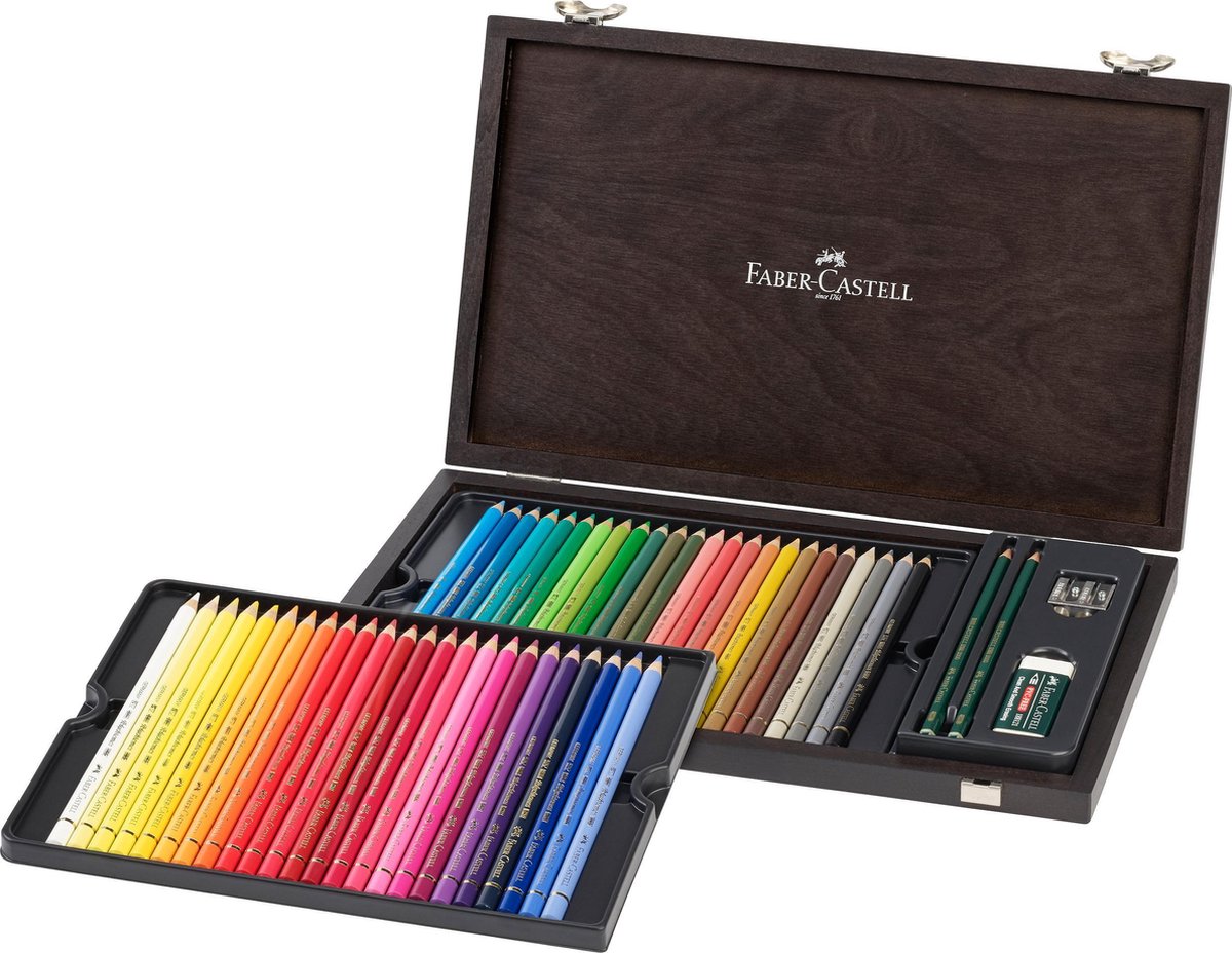 Matite colorate Faber-castell - polychromos - 48 pezzi in scatola - fc-110006