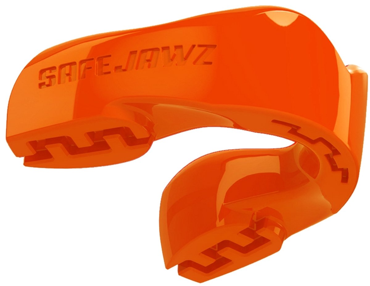 Safejawz protector bucal intro-series naranja fluor junior