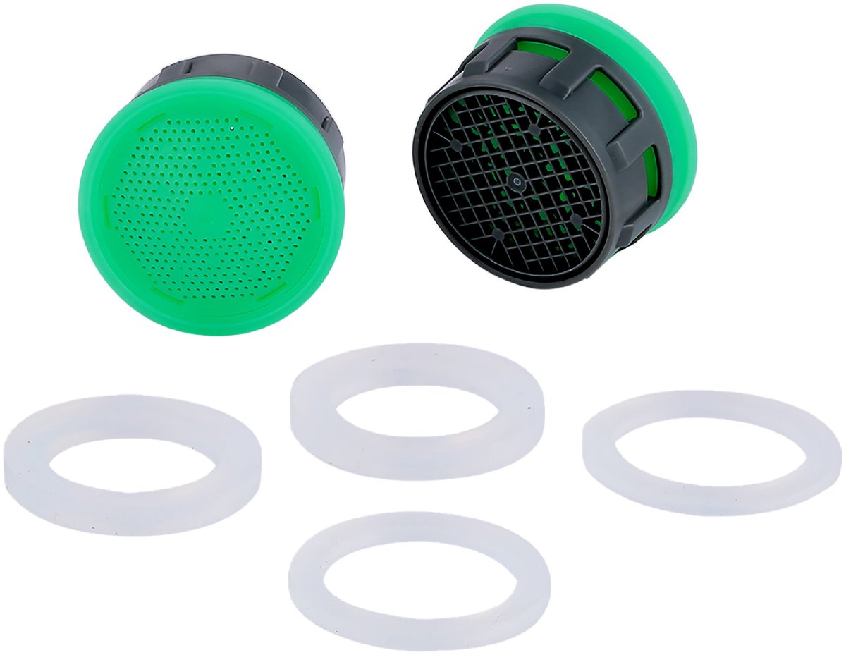 Cartuccia regolatore getto Kirchhoff eco-save - 7,5 l min - per m22 m24 (2x)