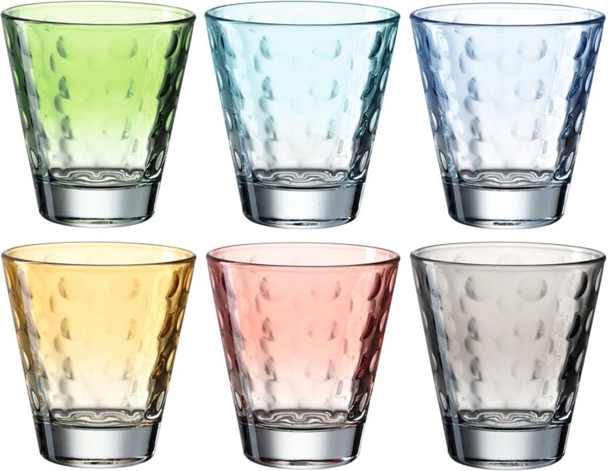 Occhiali Leonardo optic pastello assortiti 215ml - set 6
