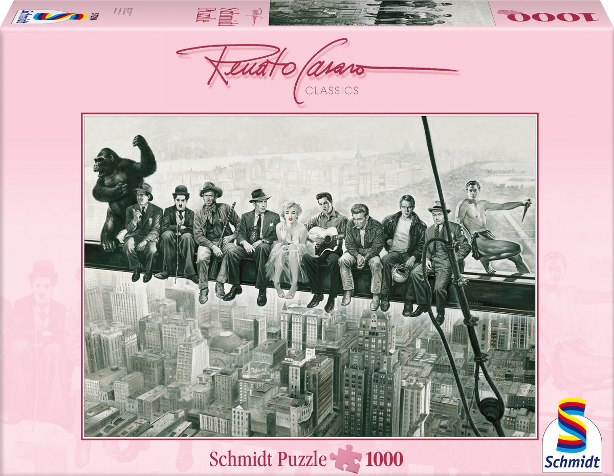 Schmidt - puzzle - break - renato casaro - 1000 pezzi - adulti - da 12 anni