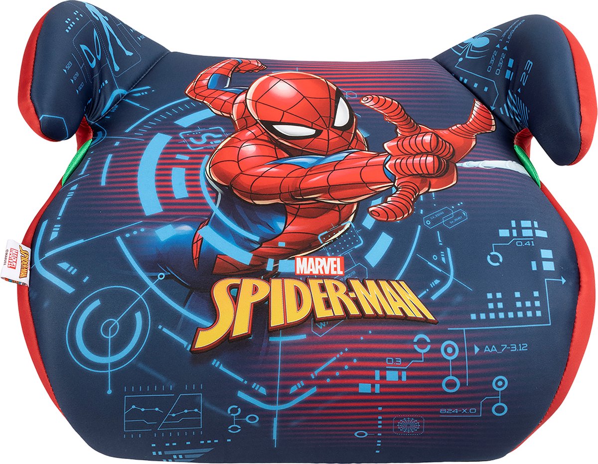 Asiento elevador Marvel Spiderman i-size – 125-150 cm – seguro - cómodo - ligero