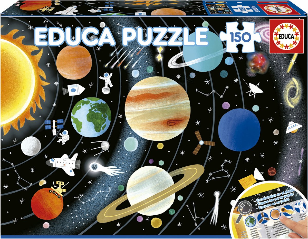 Educa - rompecabezas - 150 piezas - planetario