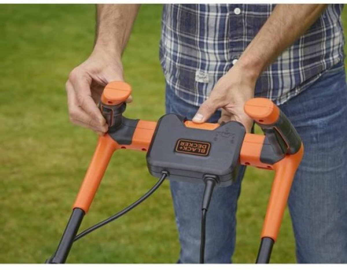 Black+decker cortacésped black decker 42cm 1800w - bicicleta con mango bemw481bh