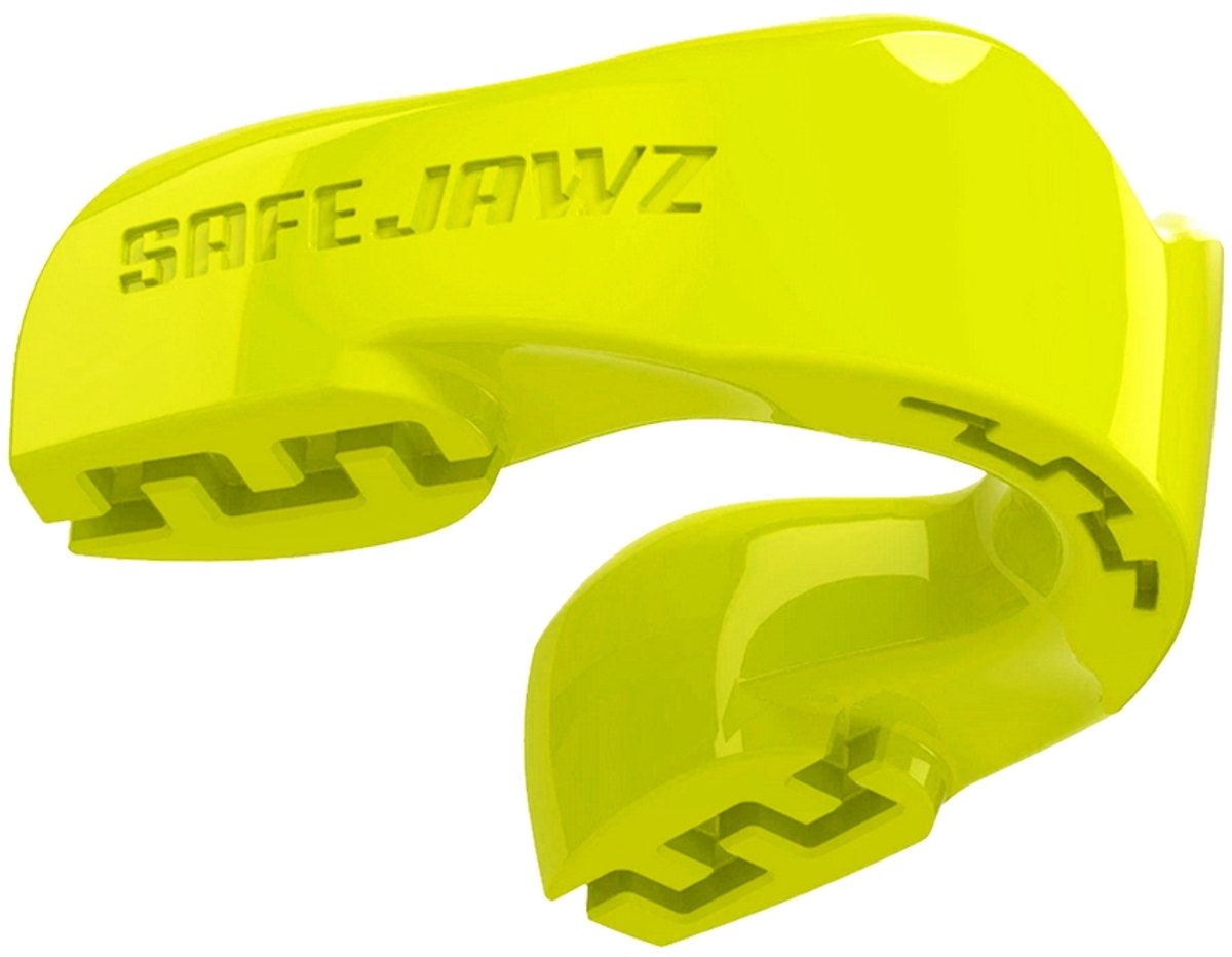 Safejawz protector bucal intro-series amarillo fluor junior