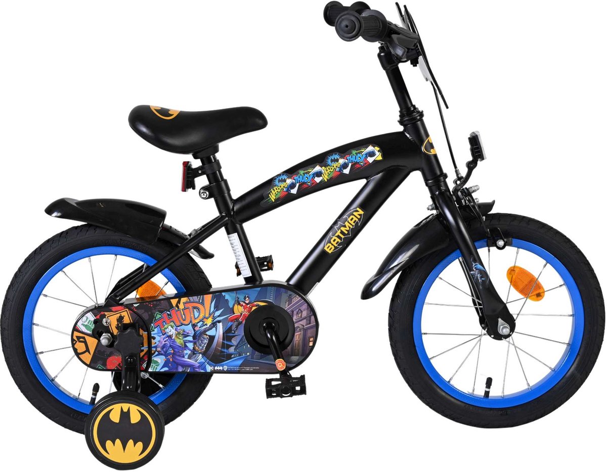 Volare Rocky Children's Bike Boys de 16 pulgadas grises dos manos