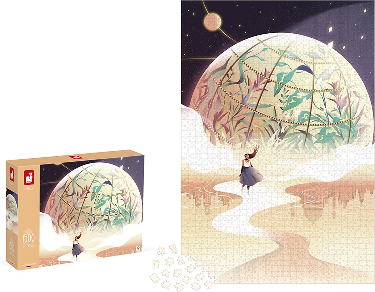 Janod - puzzle kidult - sogno dell'infinito - 1500 pezzi