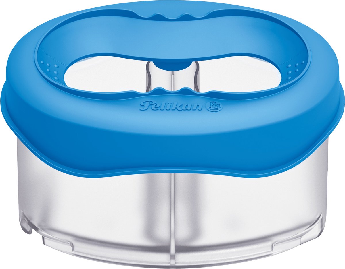 Pelikan 800310 contenitore per l'acqua per dipingere blu, trasparente