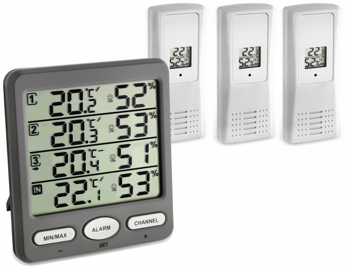 Monitor climático tfa dostmann tfa 30.3054.10