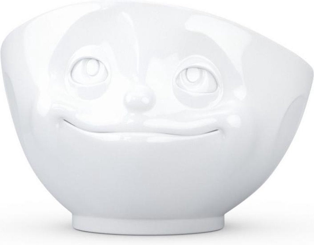 Buste bowl bowl da 50 ml con un viso dallo sguardo sognante