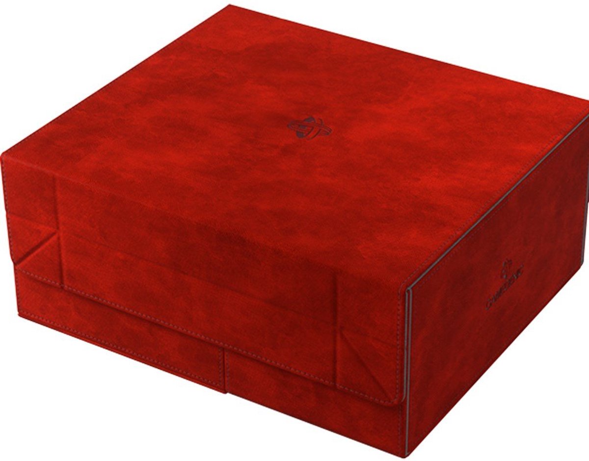 Giochi deckbox gamegenic lair 600+ rosso