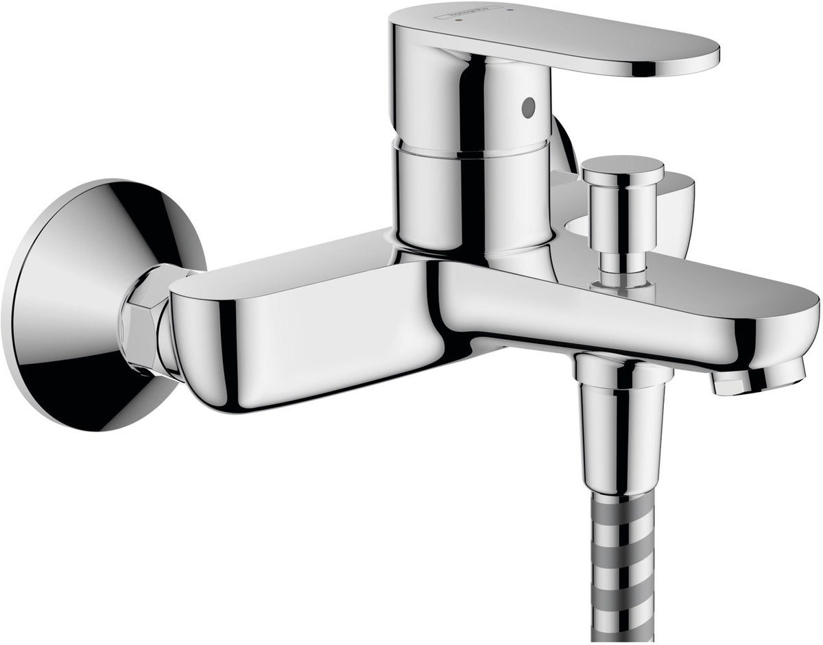 Rubinetto vasca Hansgrohe verniciato con leva cromata