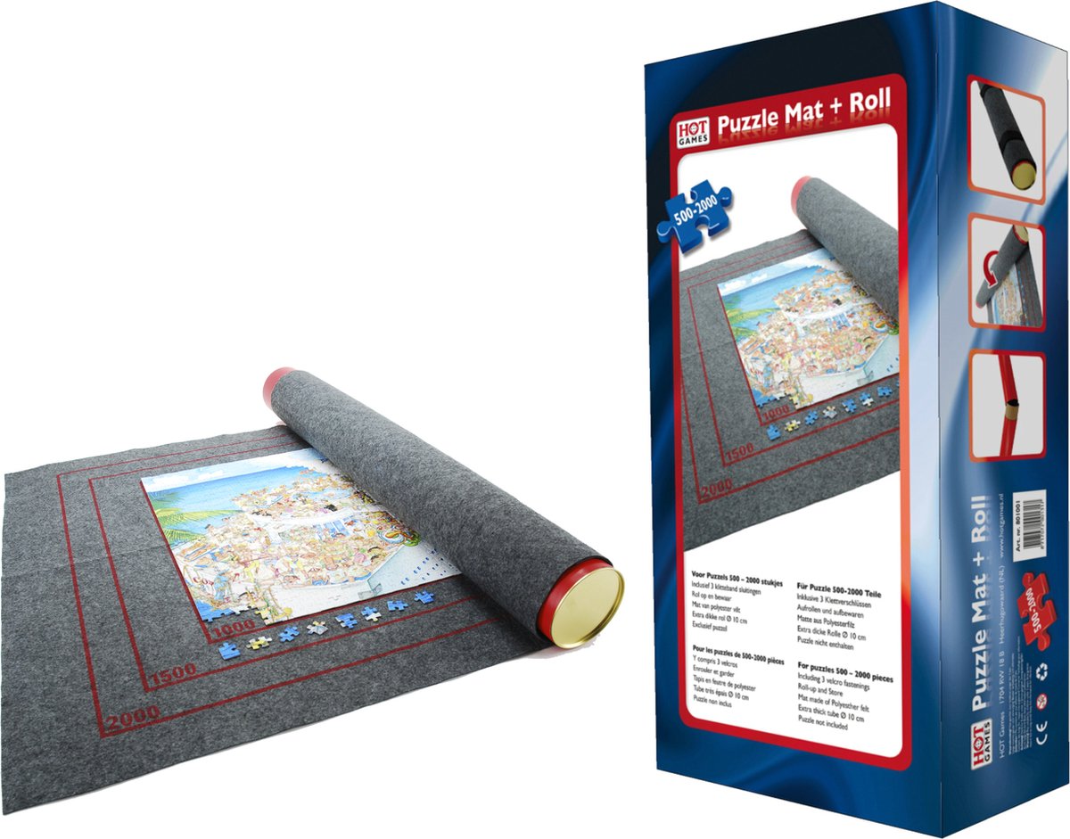Tappetino puzzle Hot Games + rotolo caldo 500 - 2000 pezzi.