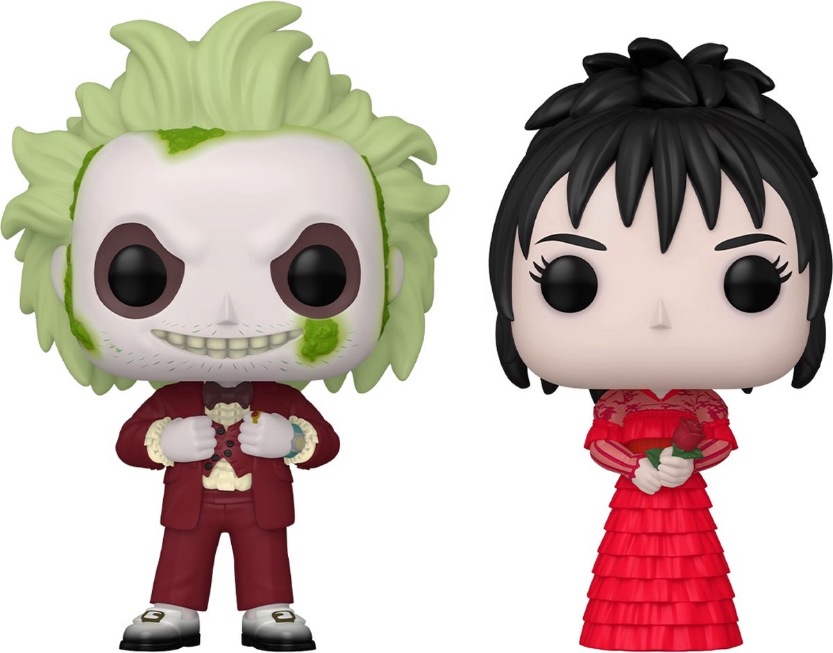 Funko pop! movies: beetlejuice - beetlejuice lydia deetz - 2 pack