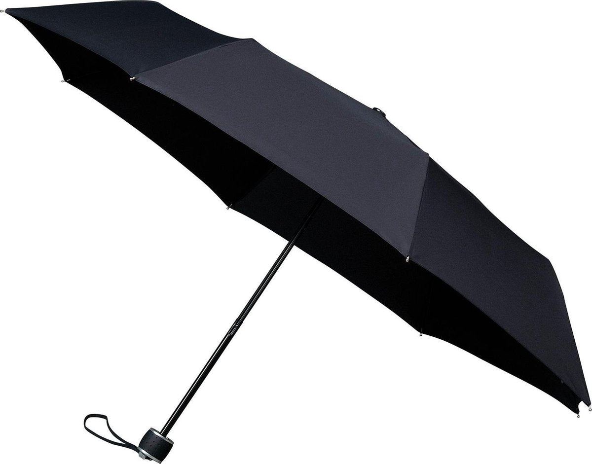 Ombrello pieghevole minimax con apertura manuale Ø 100 cm nero