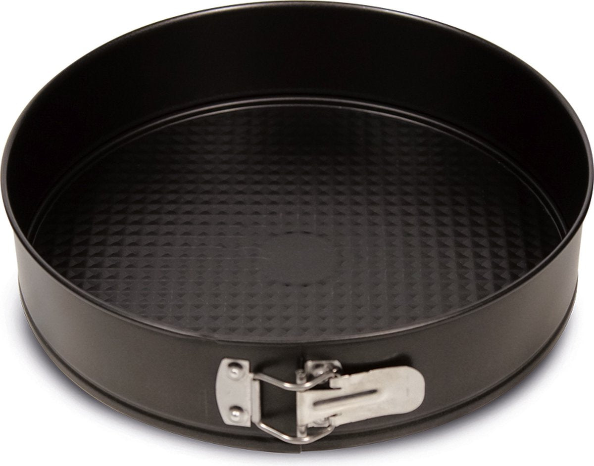 Teglia a cerniera Basic Culinary 22 cm - teglia senza pfas - fondo mobile - acciaio al carbonio