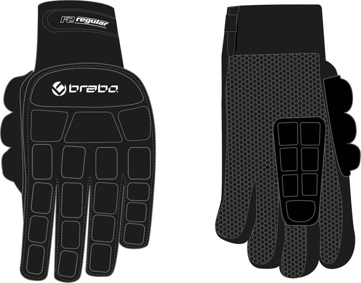 Guanto da hockey indoor Brabo f2.1