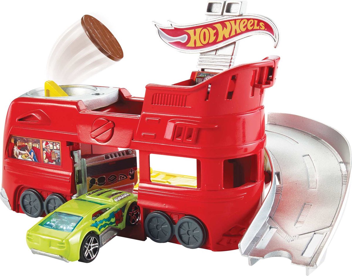 Mattel hot wheels - dine dash racebaan - hot wheels uitbreiding - hot wheels baandeel