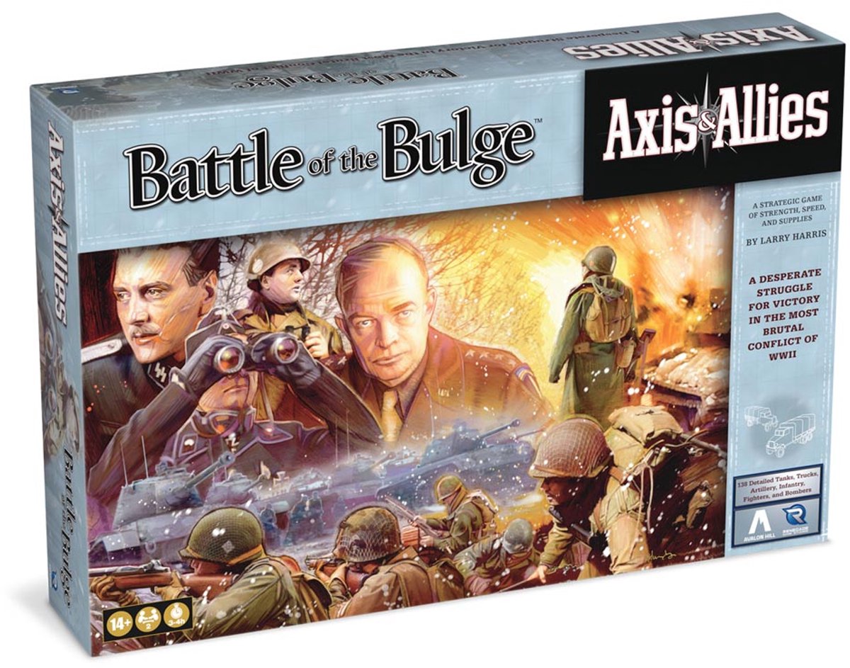 Renegade Game Studios Axis Allies Battle of the Bulge Gioco da tavolo - Inglese