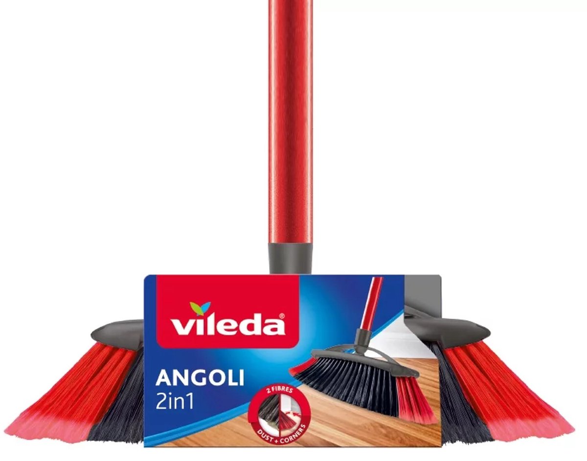 Vileda viled 2 in 1 xxl xxl due tipi di setole