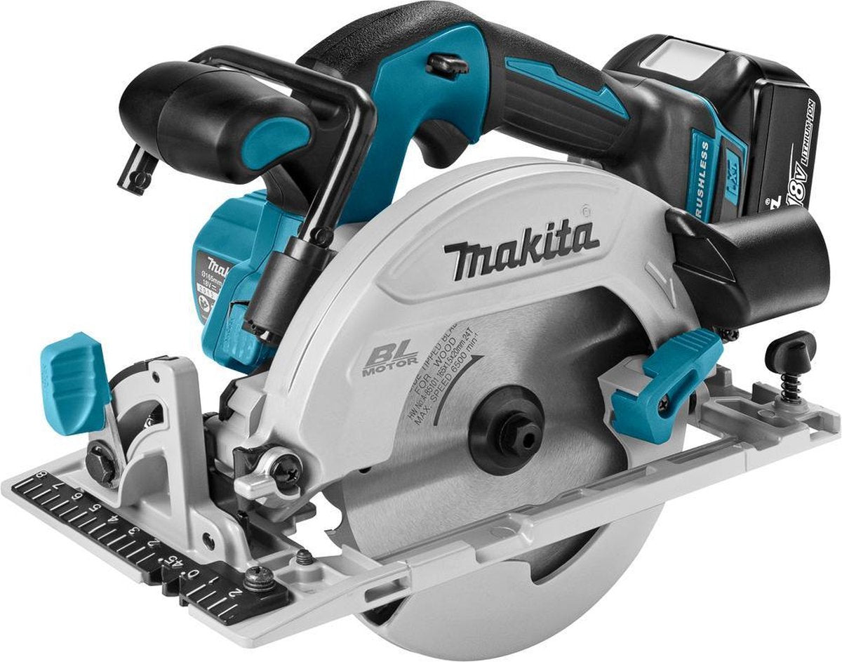 Sierra circular makita mkt 18 v 165 mm dhs680rtj