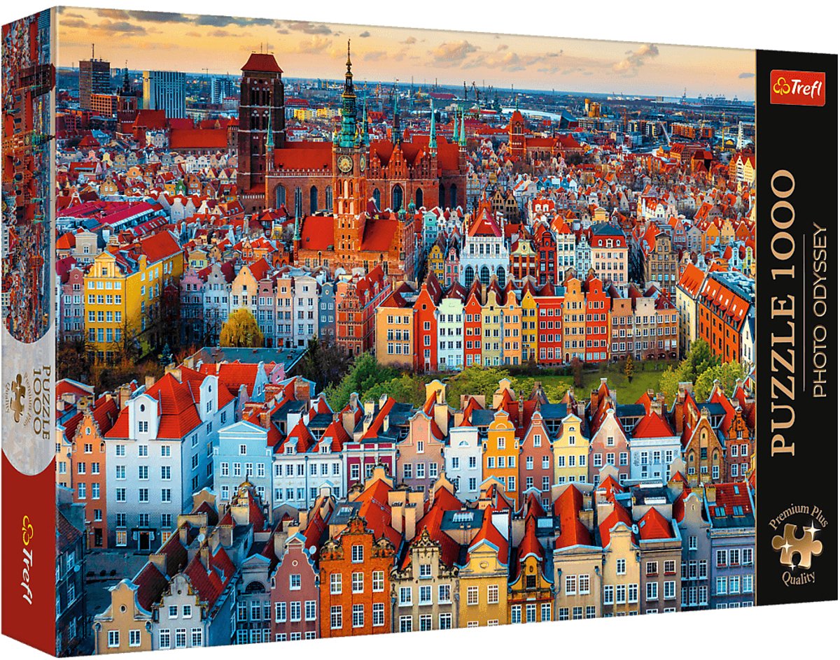 Puzzle Trefl 1000 pezzi - premium plus vista danzica - puzzle.