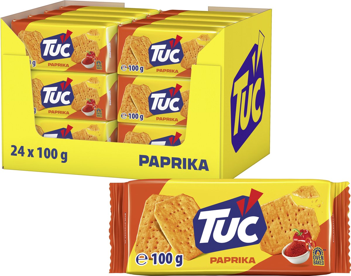 Crackers Lu tuc al pepe (24x 100gr)