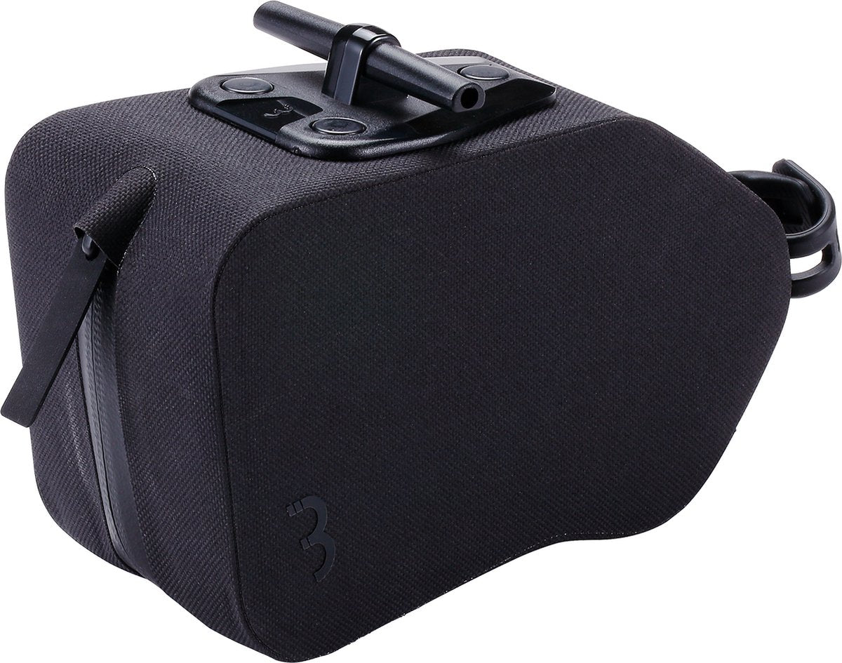 Bbb cycling seal pack - water resistant saddle bag - road bike mountain bike - black - 0.8l - size l - bsb-61l