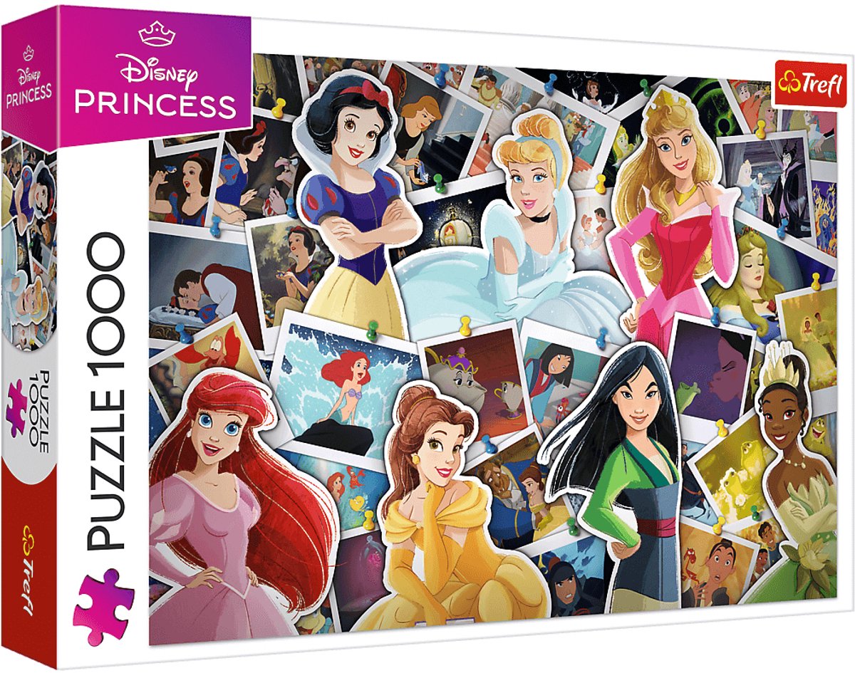 Trefl puzzle principesse disney 1000 pezzi - puzzle bambino.