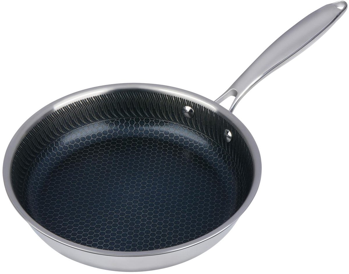 Sartén Alpina ø20 cm – sartén con revestimiento antiadherente alveolar – apta para inducción – mango de acero inoxidable