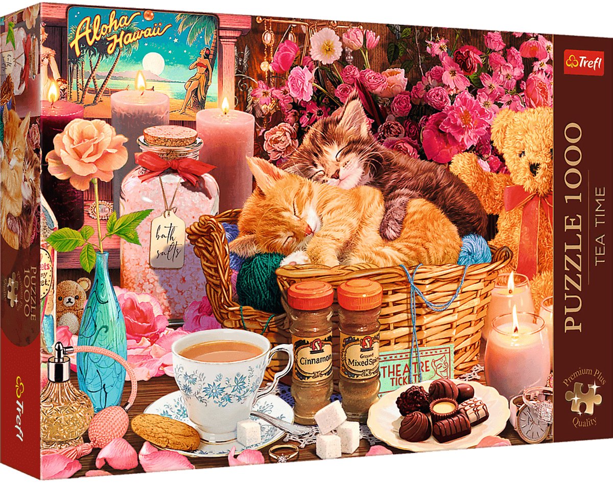 Trefl puzzle tea time all things nice 1000 pezzi fsc.