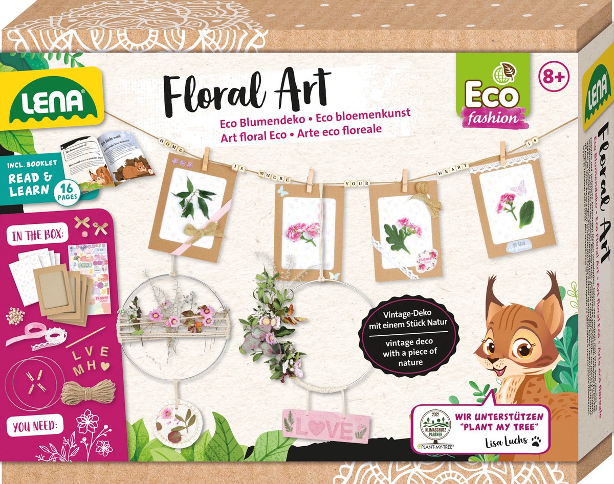 Arte floreale ecologica Lena