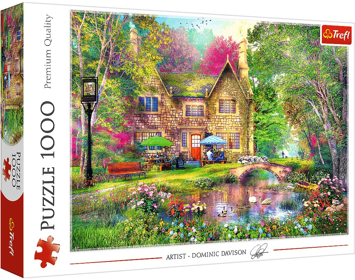 Puzzle Trefl 1000 pezzi - Puzzle per adulti Forest Haven.