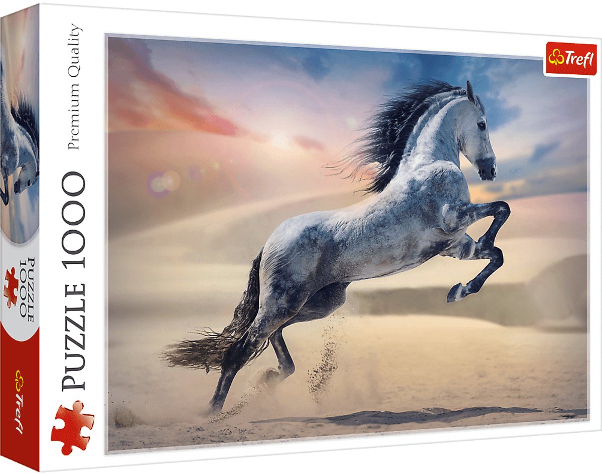 Puzzle Trefl 1000 pezzi - Maestoso puzzle cavallo cavallo.